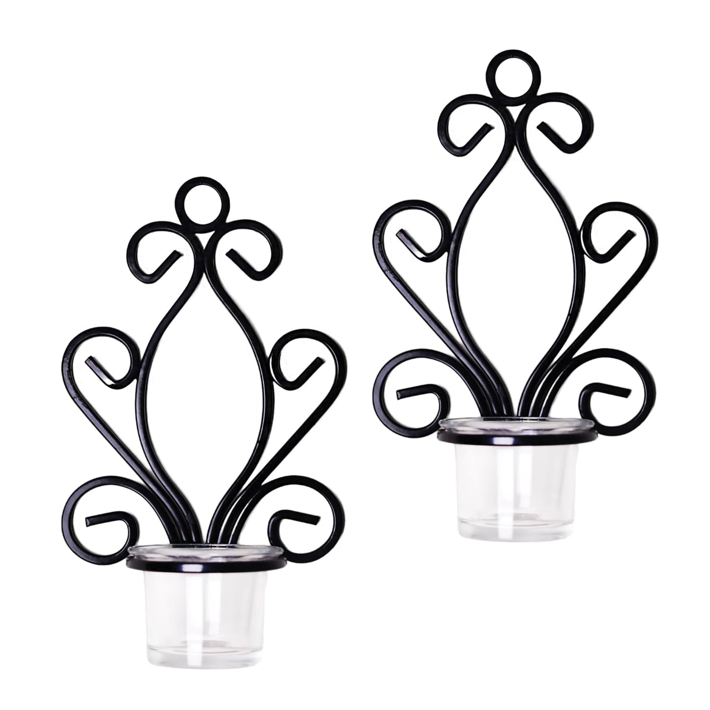 Iron Tea Light Candle Holder Sconces