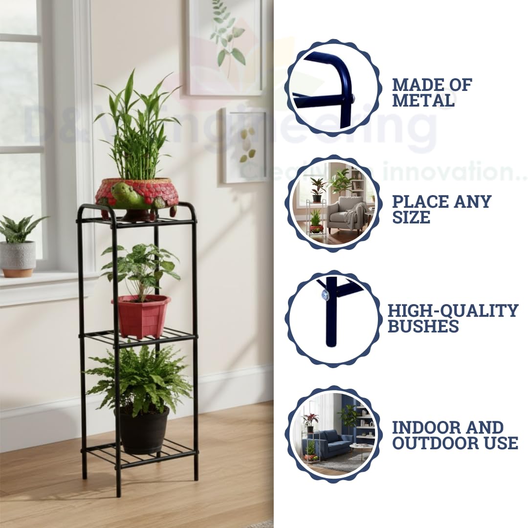 Iron 3 Tier Plant Stand-ArtyCraftz.com