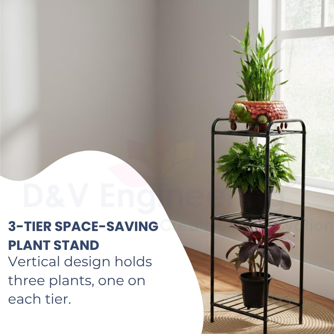 Iron 3 Tier Plant Stand-ArtyCraftz.com