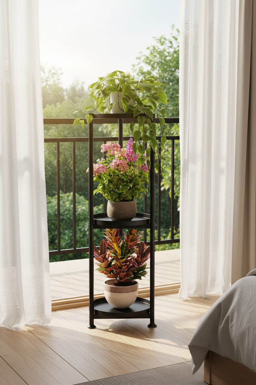 Iron 3 Tier Plant Stand-ArtyCraftz.com