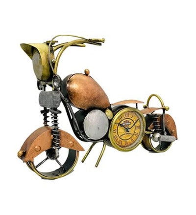 Iron Bike with Clock - ArtyCraftz.com