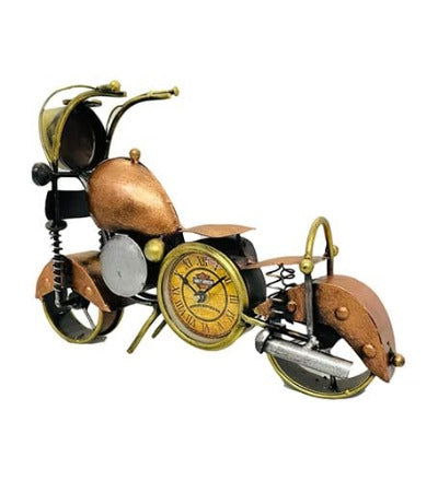 Iron Bike with Clock - ArtyCraftz.com