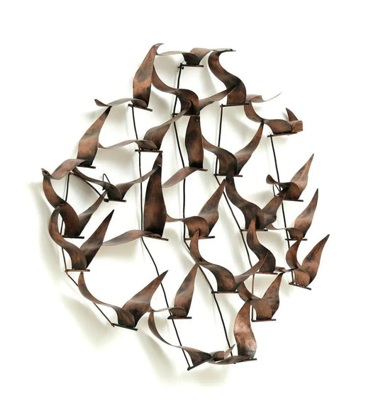 Iron Bird Frame For Metal Wall Decor