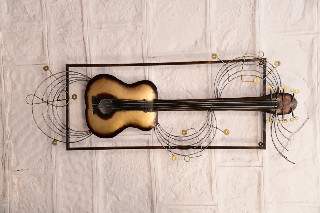 Iron Guitar Wall Art