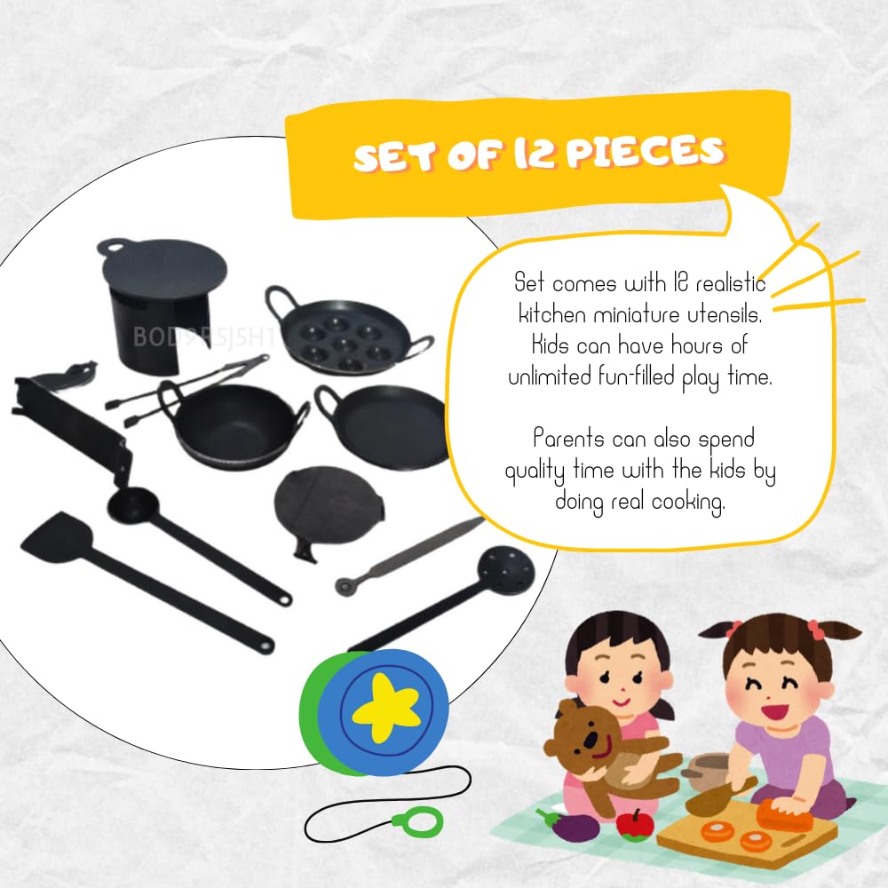 Iron Miniature Kitchen Set-artycraftz.com