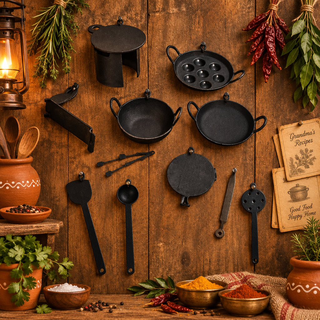 Iron Miniature Kitchen Set-artycraftz.com