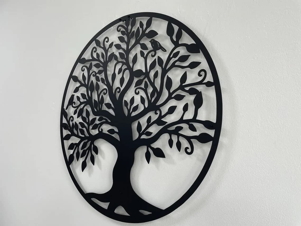 Iron Tree of Life Wall Art-ArtyCraftz.com