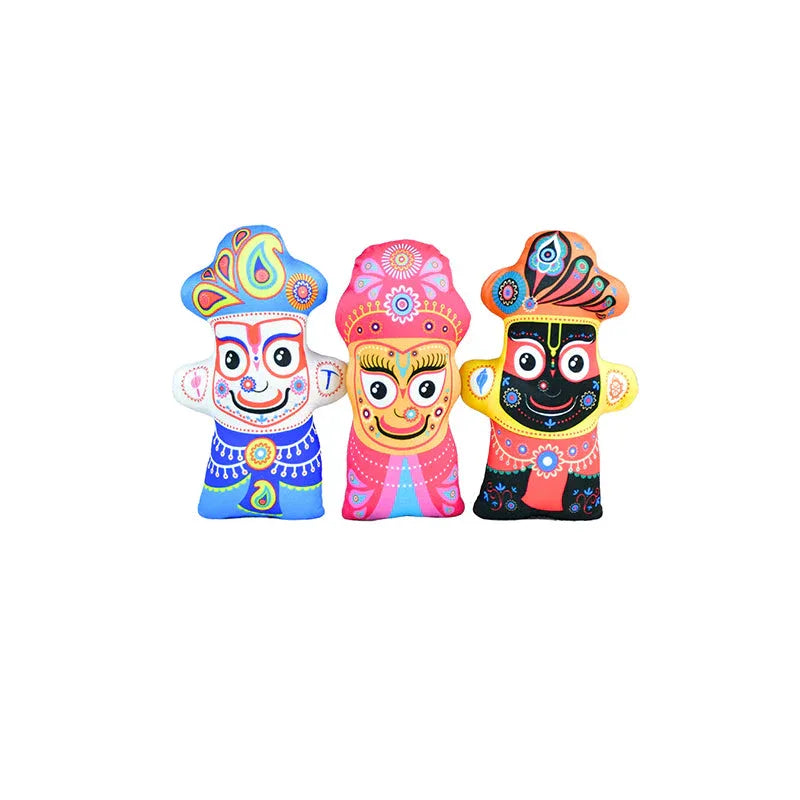 Jagannath Cute Trio Showpiece-ArtyCraftz.com