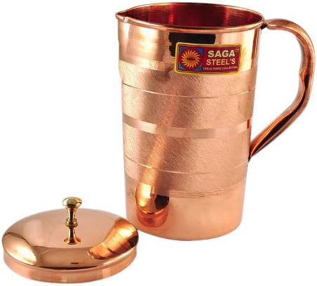 Handmade copper Pitcher/ Jug for Drinking water - ArtyCraftz.com