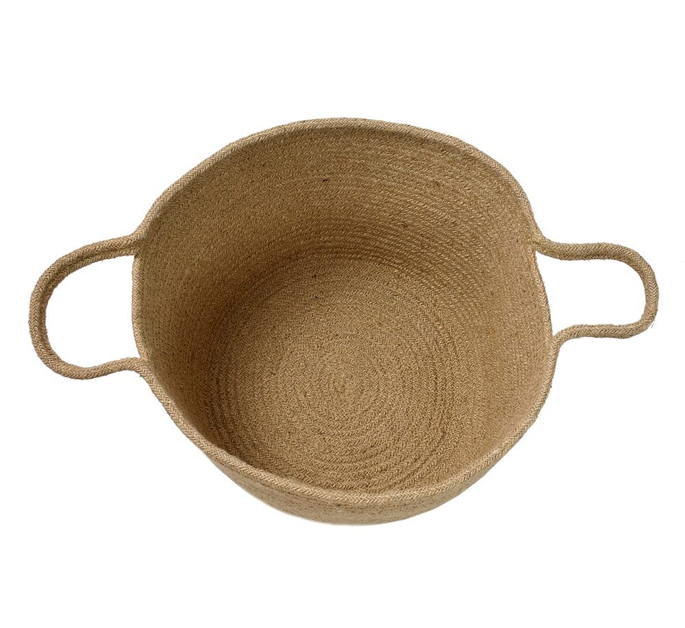 Jute Conical Basket with Handles