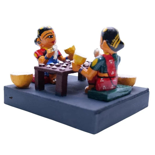 Kondapalli Women Fritters Making Showpiece