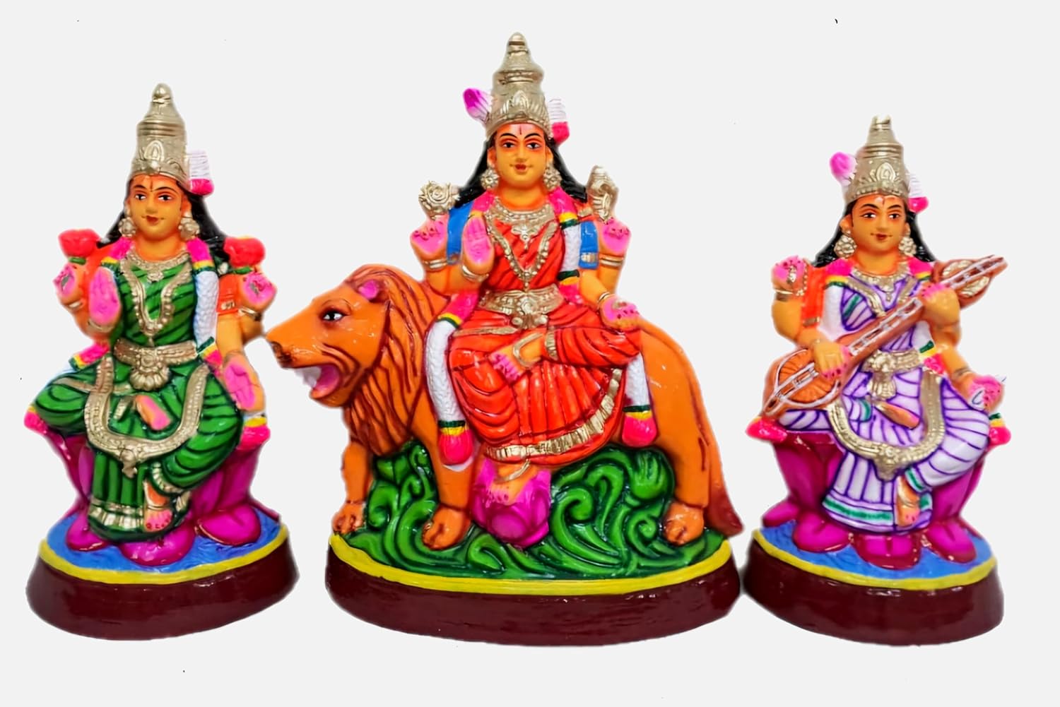 Lakshmi Saraswati Durga Navaratri Golu Dolls