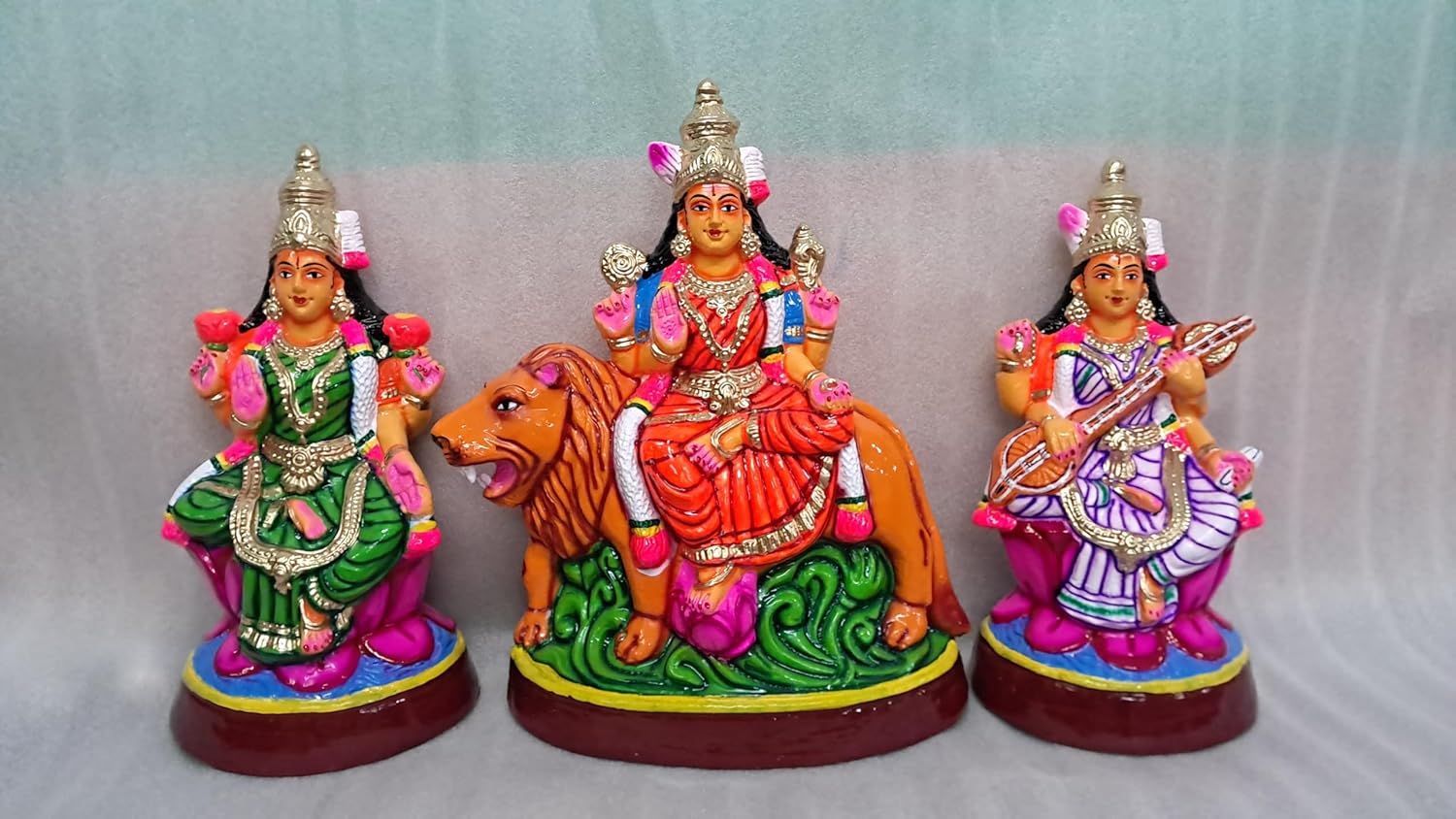 Lakshmi Saraswati Durga Navaratri Golu Dolls