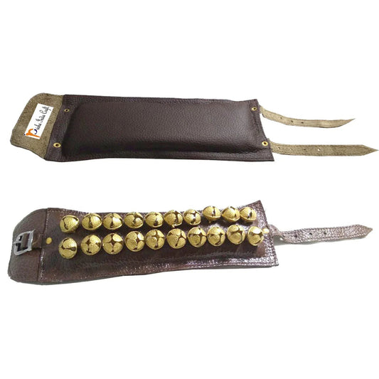 Leather Pad Ghungroo Pair