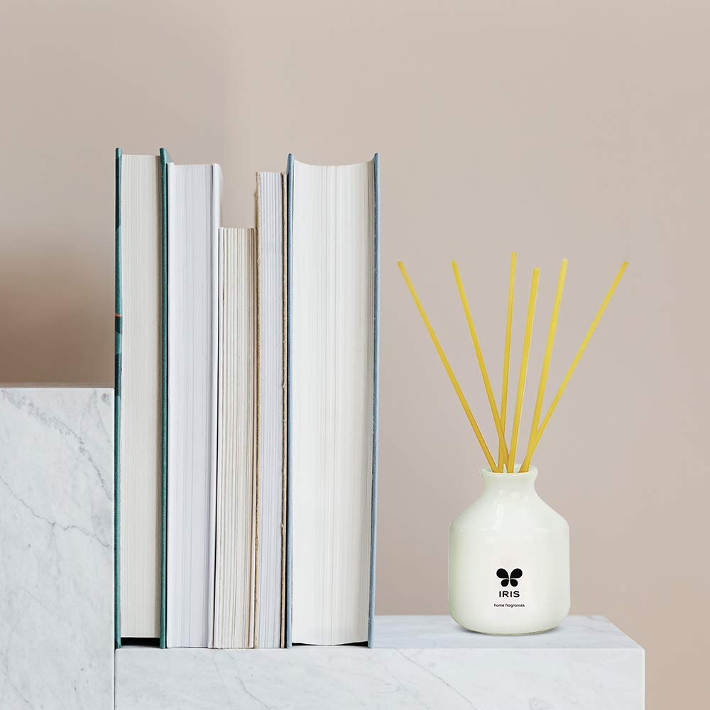 Lemon Grass Reed Diffuser with Ceramic Pot-ArtyCraftz.com
