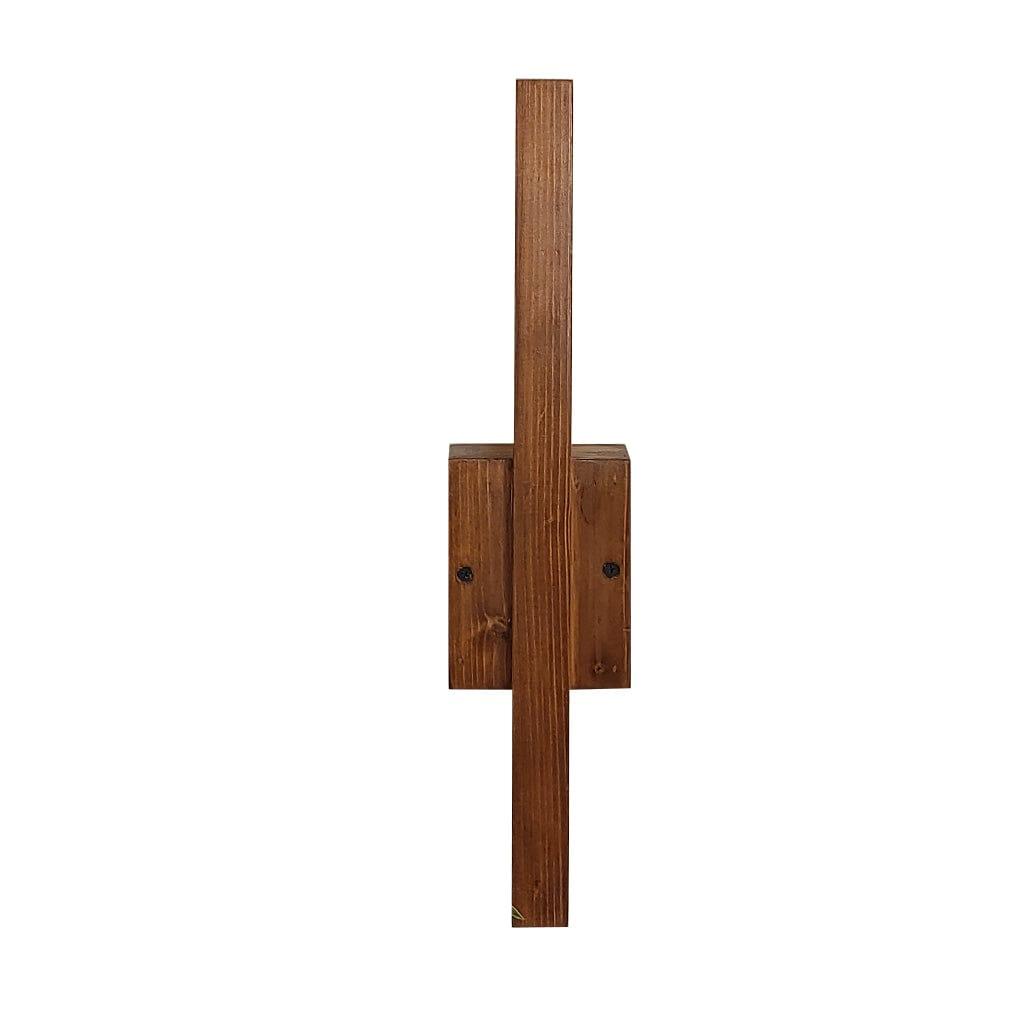 Lineo Brown Wooden LED Wall Light