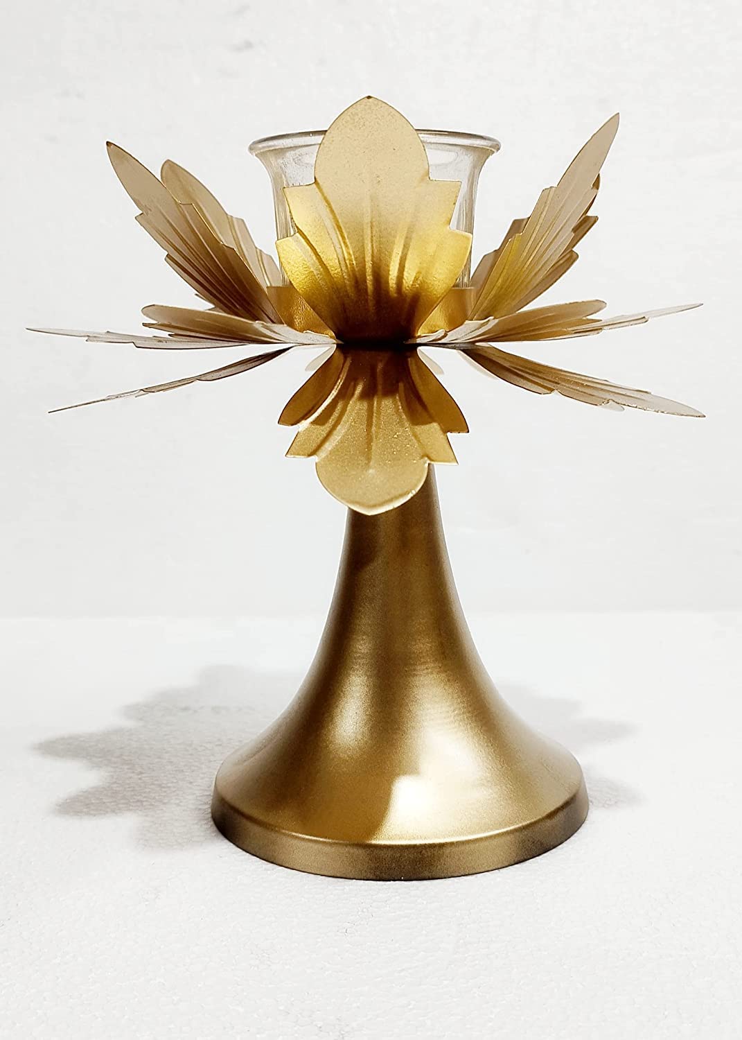 Lotus Flower Candle Holder with stand