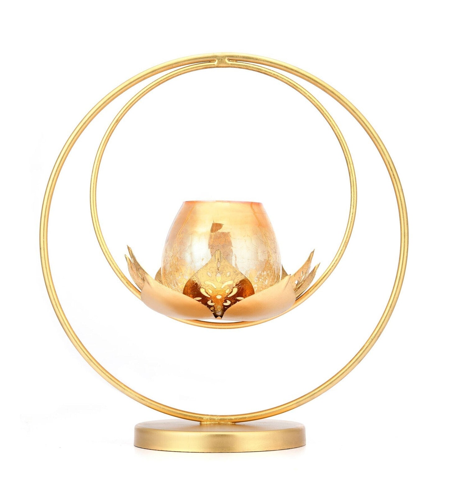 Lotus Sphere Candle Holder