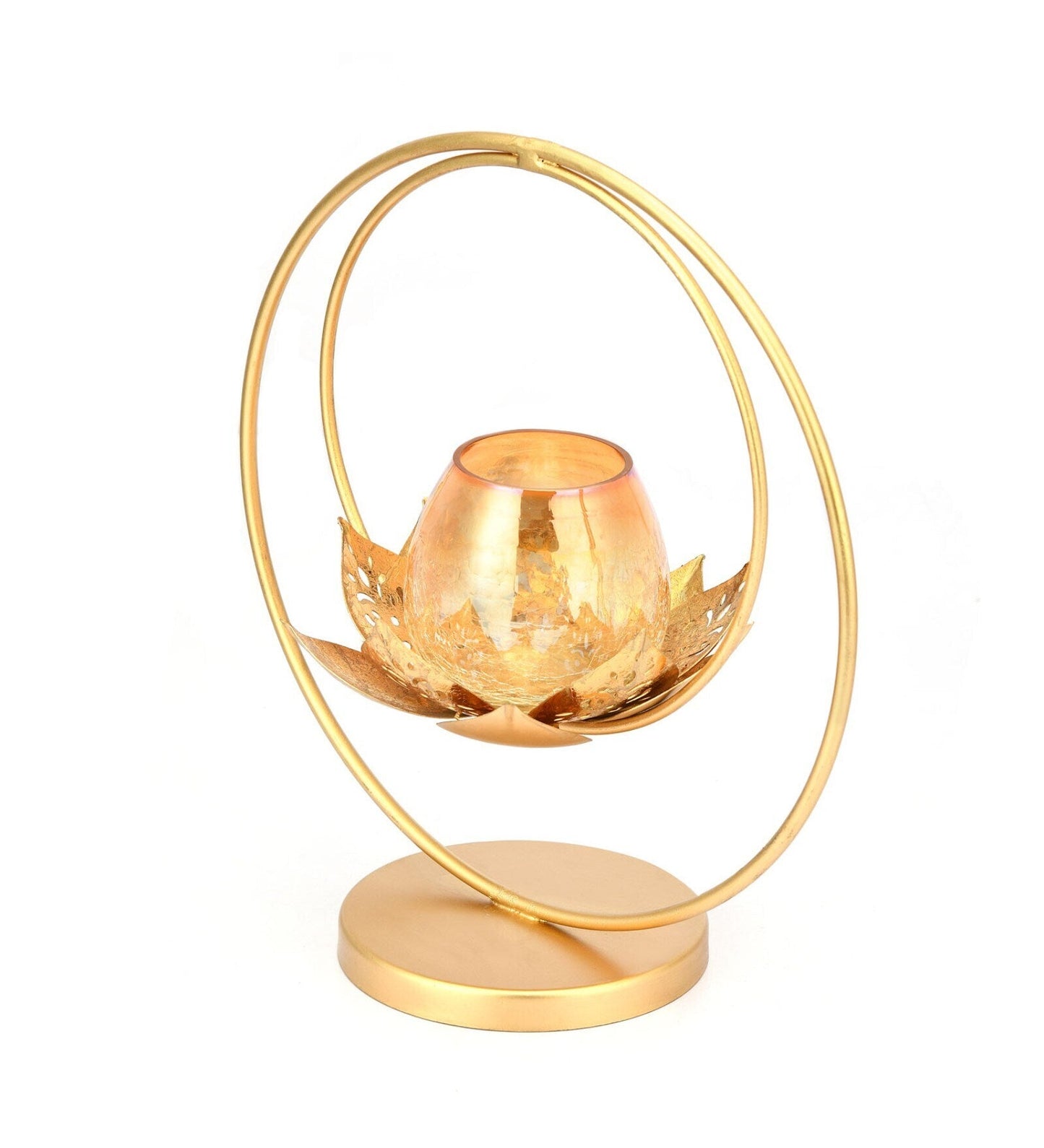 Lotus Sphere Candle Holder