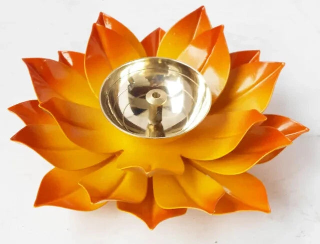 Lotus Design Pure Brass Kamal Deep - ArtyCraftz.com