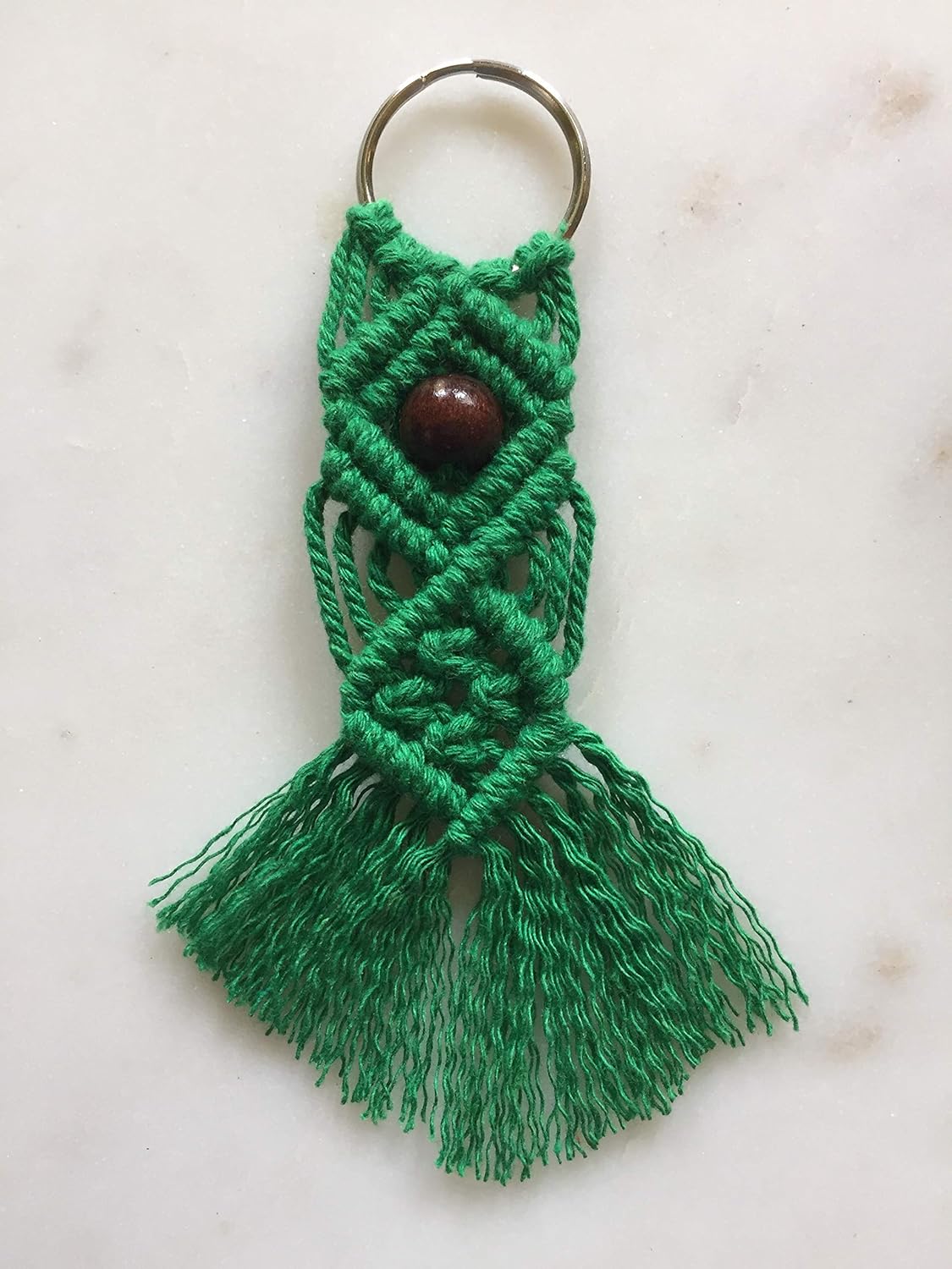 Macrame Boho Style Key Chain-ArtyCraftz.com