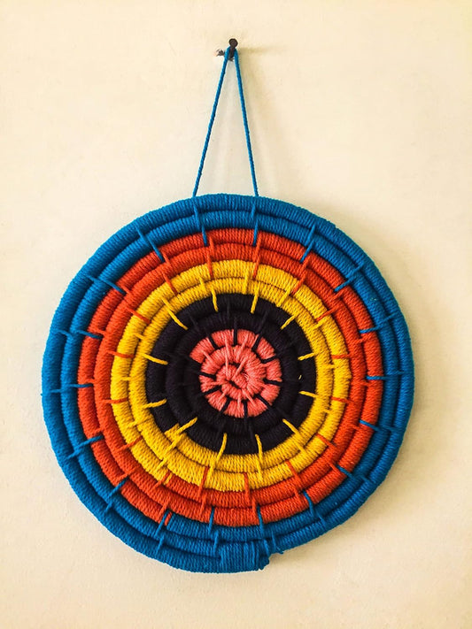 Macrame Spiral Wall Hanging-ArtyCraftz.com
