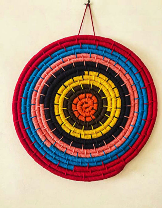 Macrame Spiral Wall Hanging (large) - ArtyCraftz.com