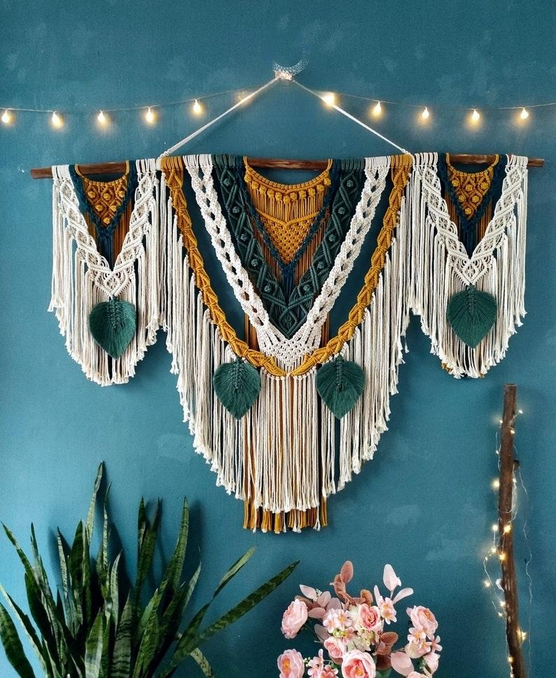 Handwoven Large Macrame Wall Hanging