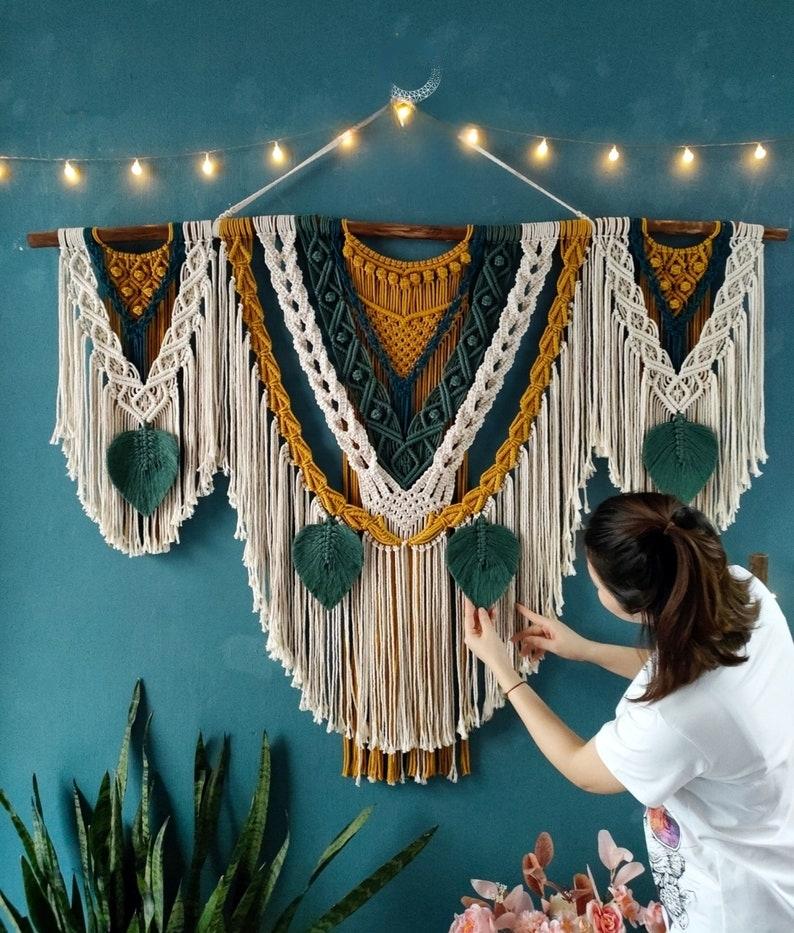 Handwoven Large Macrame Wall Hanging