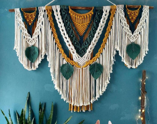 Macrame Wall Hanging for Home Decor and Gifting 60"*44" Inches - ArtyCraftz.com