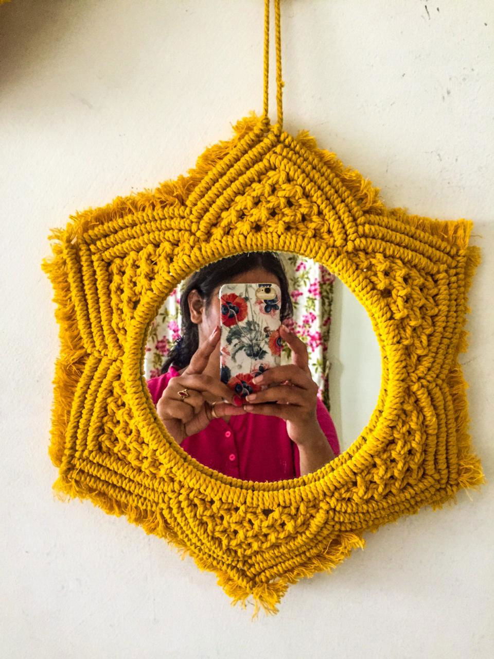 Macrame Wall Mirrors - ArtyCraftz.com