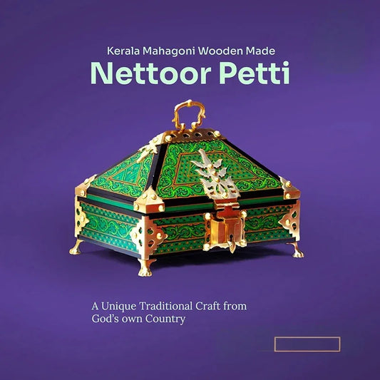 Mahagoni Wood Nettoor Petti Royal Green Mural Paint