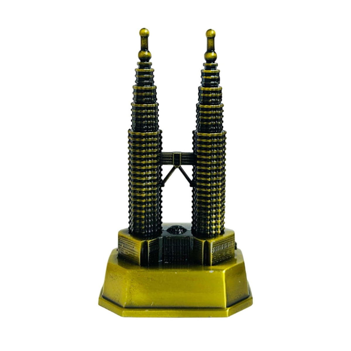 Malaysia Twin Towers Metal Miniature Showpiece-artycraftz.com