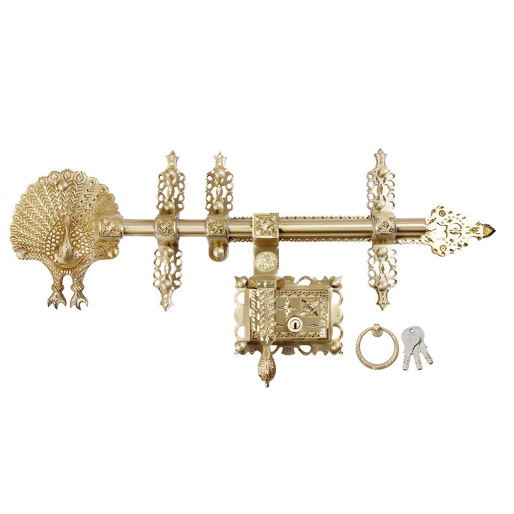 Manichitratazhu Brass Mayur Design Traditional Aldrop-ArtyCraftz.com