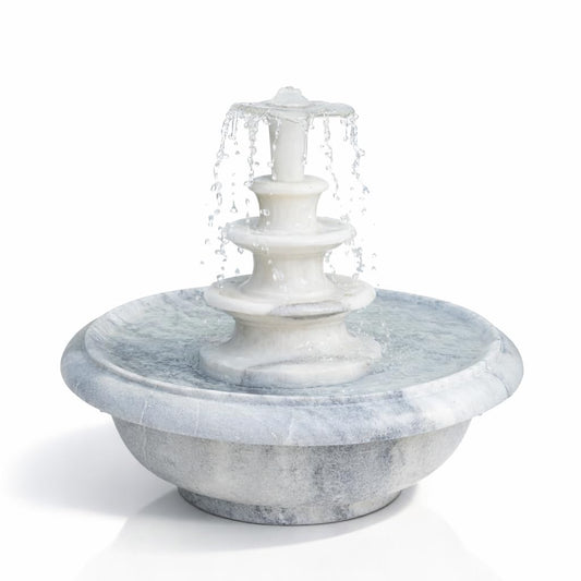 Marble Water Fountain 15 Inch-ArtyCraftz.com