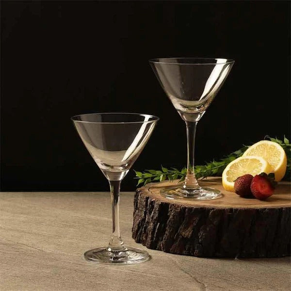 Martini Glass Set of 6  Elegant Cocktail Glasses-ArtyCraftz.com
