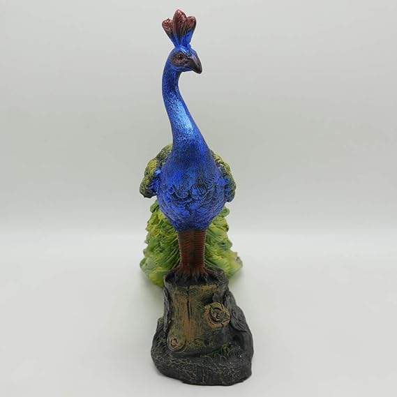 Mayur Peacock Polyresin Figurine Showpiece - ArtyCraftz.com