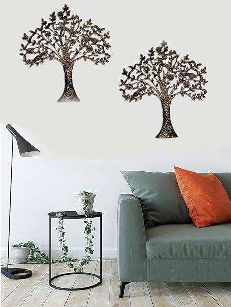 Metal Hanging Tree for Home, Office, Hall, Wall Hanging, Wall Decor