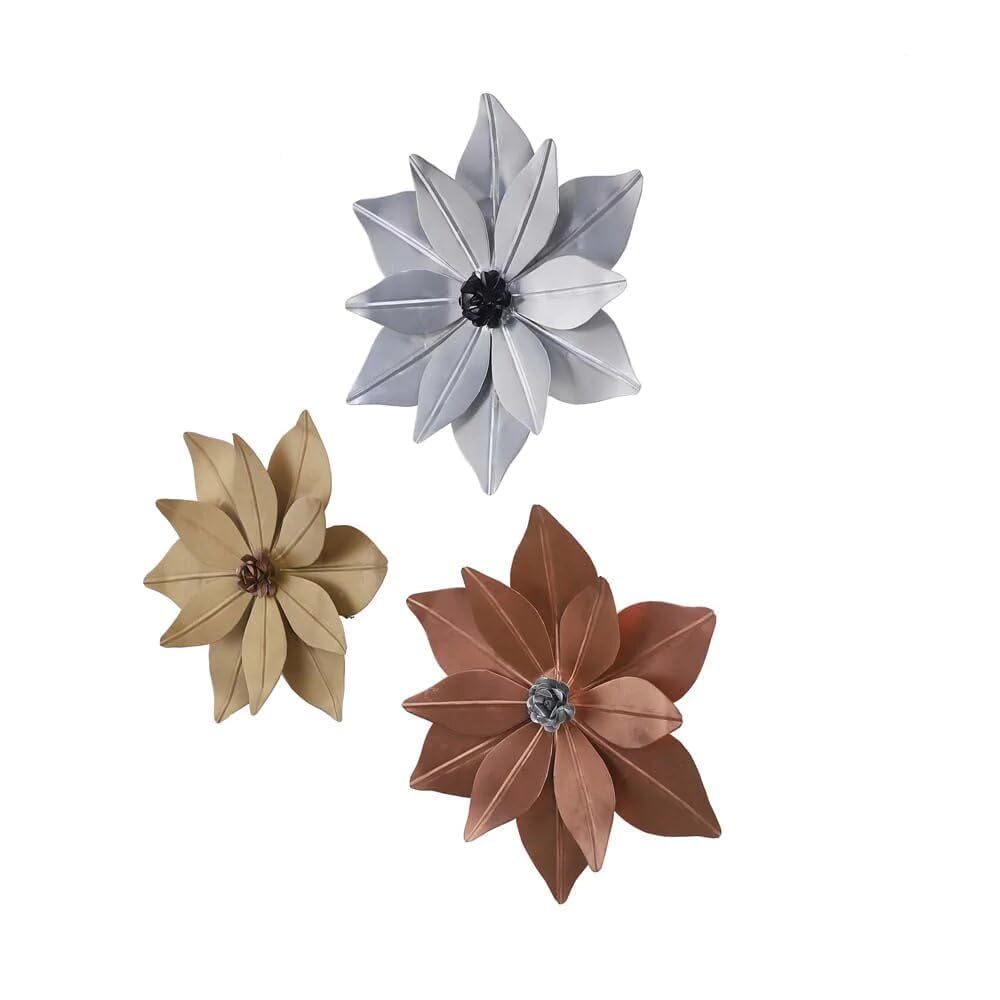 Metal Star flowers Wall Art