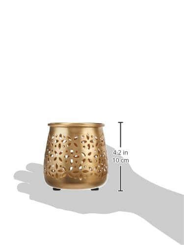 Metal Urban Lantern and Tealight Candle Holder