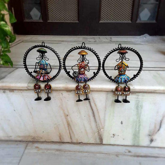 Metal 3 Musician Dolls Showpiece-ArtyCraftz.com