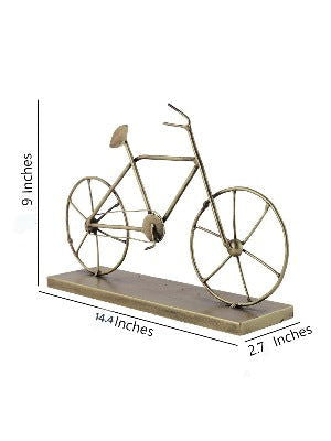 Metal Cycle Miniature Showpiece - ArtyCraftz.com