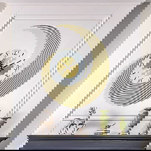 Metal Decorative Clock for Home Decor and Gifting - ArtyCraftz.com