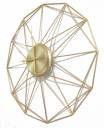 Metal Golden Star 24 Inches Wall Clock - ArtyCraftz.com