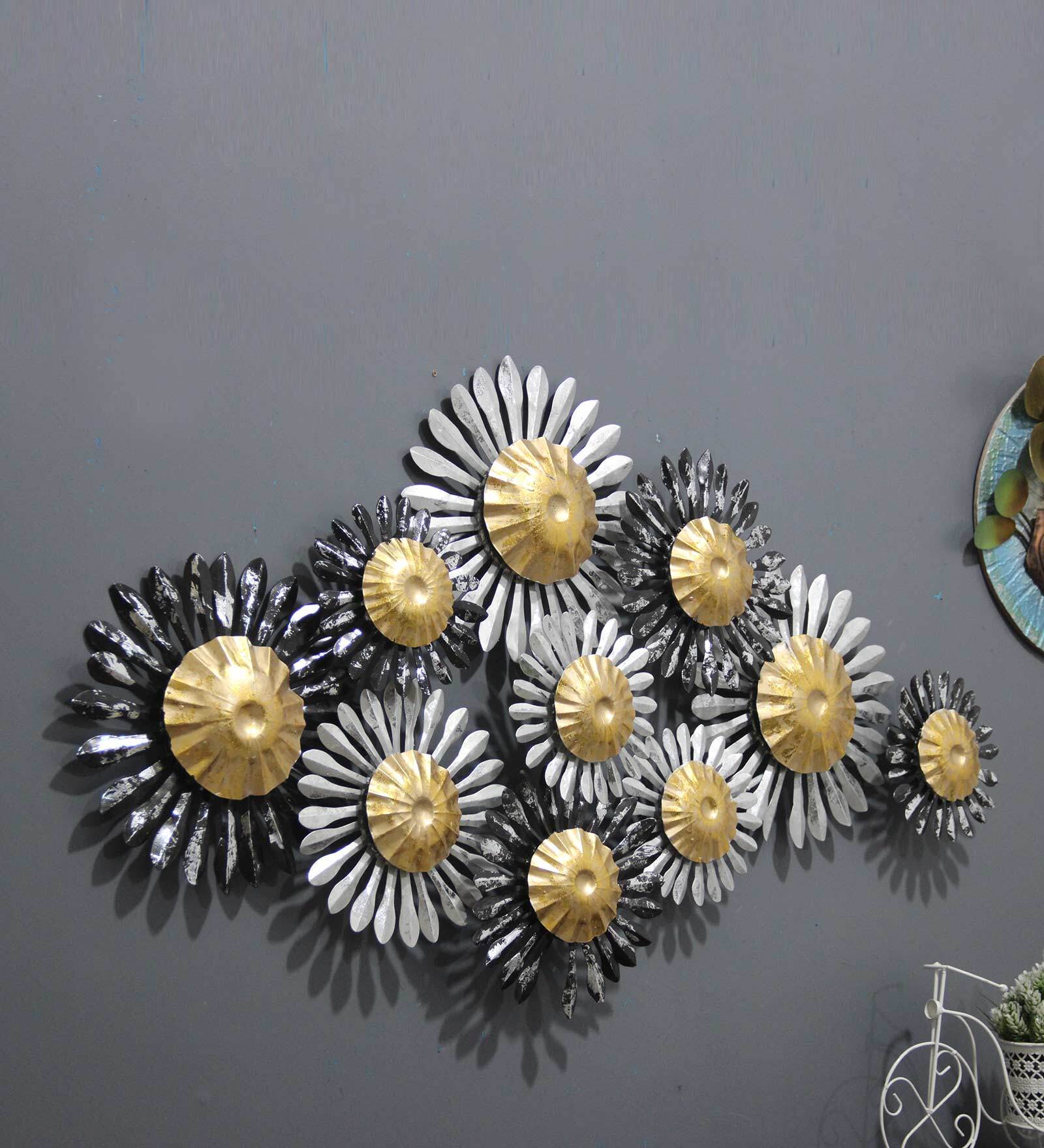 Metal Leaf Wall Decor 