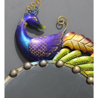 Amazing  Metal Peacock Decorative Wall Mirror