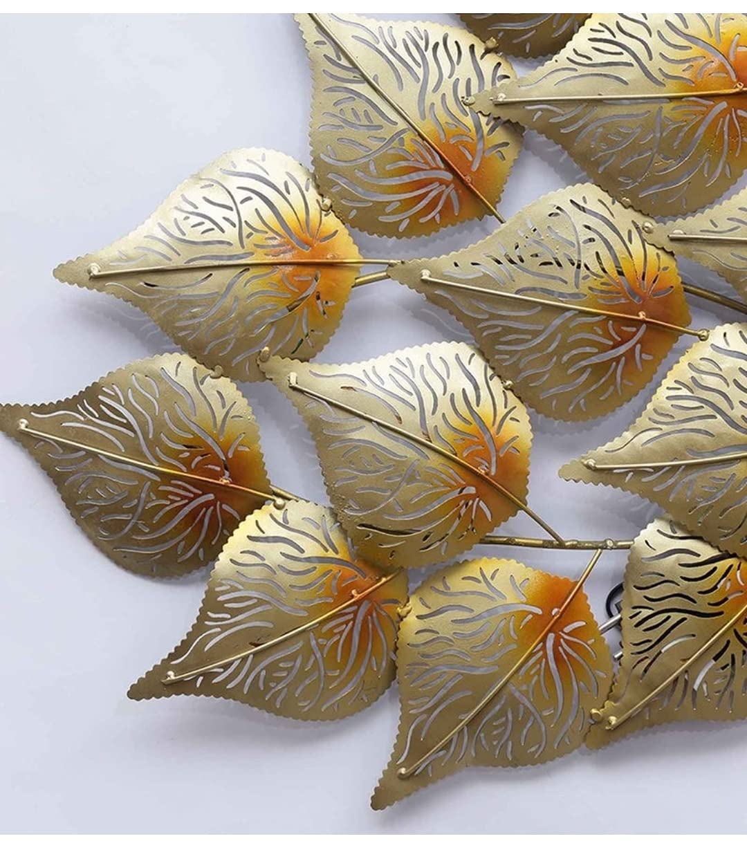 Metal Pipal Tree with LED Wall Art-ArtyCraftz.com