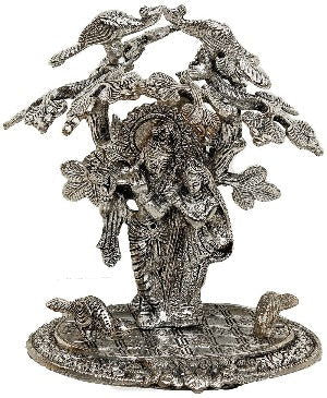 Metal Radha krishna Idol for Showpiece - ArtyCraftz.com
