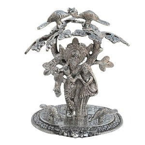 Metal Radha krishna Idol for Showpiece - ArtyCraftz.com