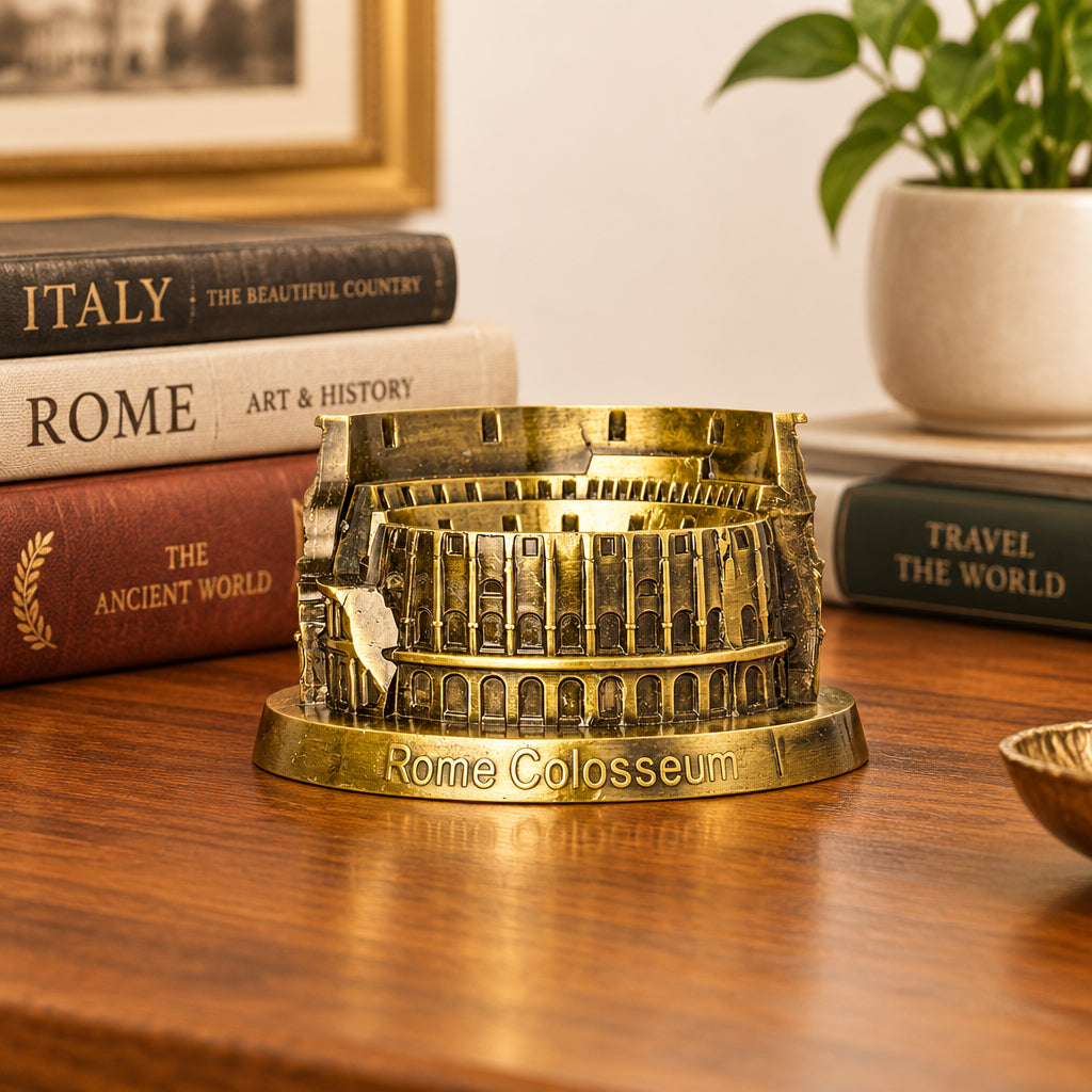 Metal Rome Colosseum Miniature Showpiece-artycraftz.com